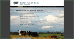 Desktop Screenshot of lewisfamilyfarm.com